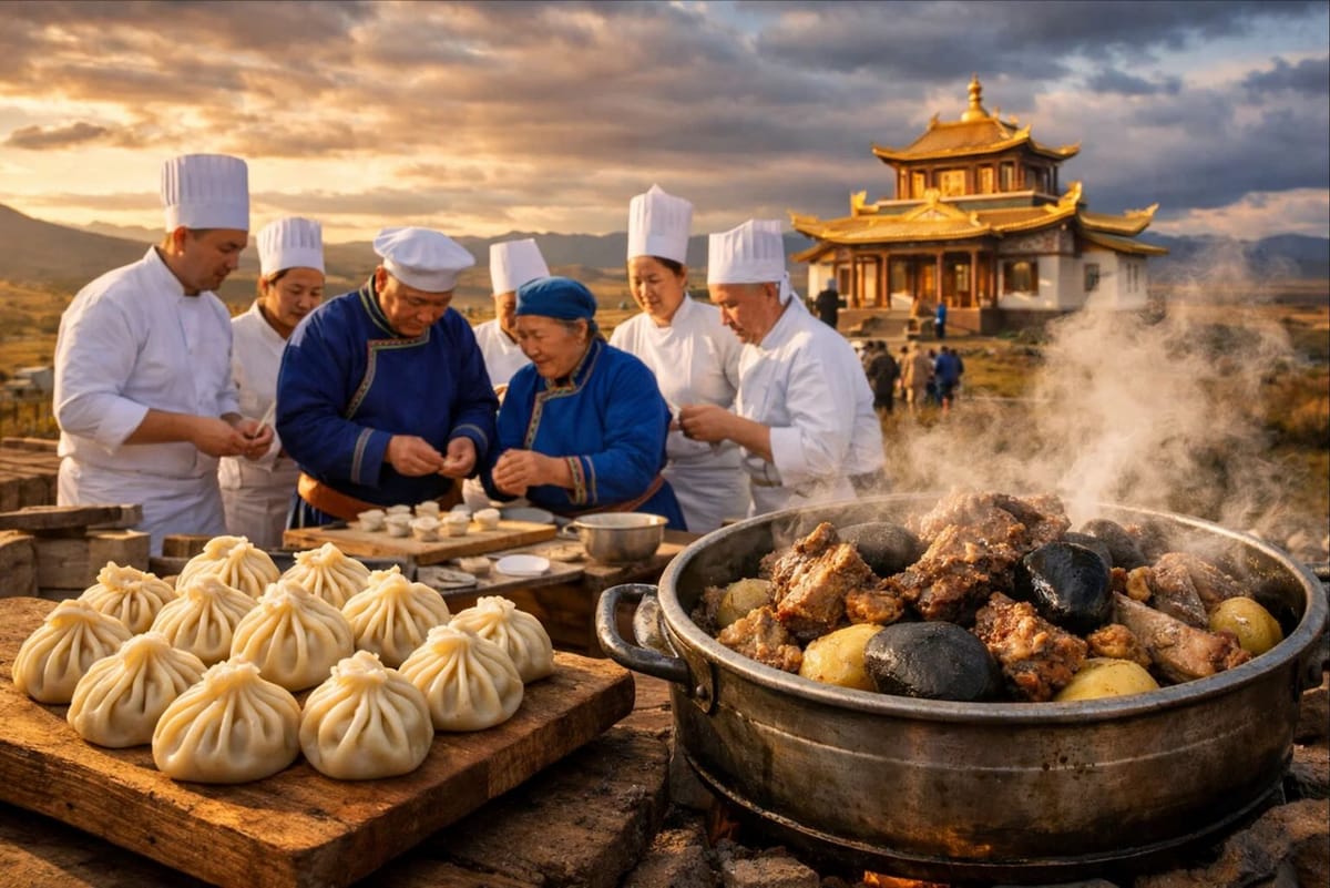 Гастрофестиваль Забайкалья: традиции бурятской кухни на Великом чайном пути