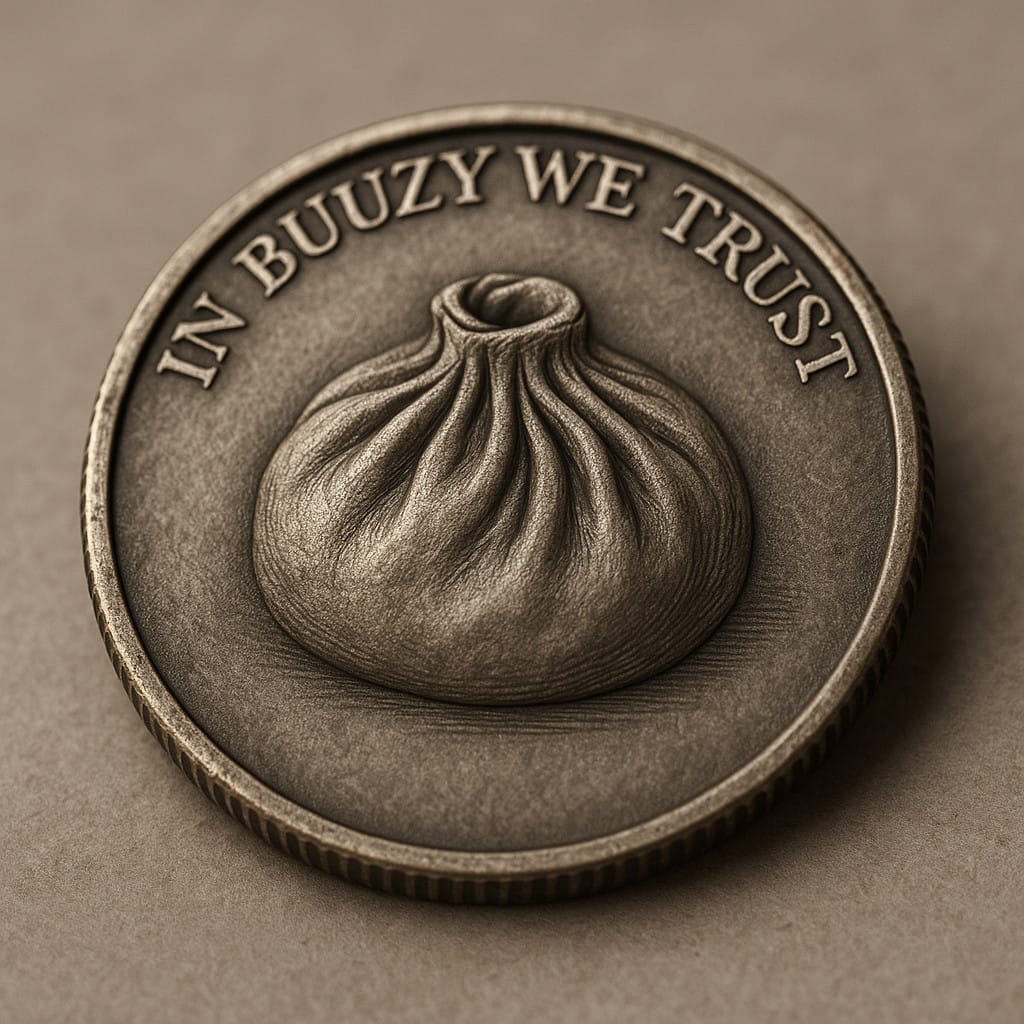 Бууза на монете