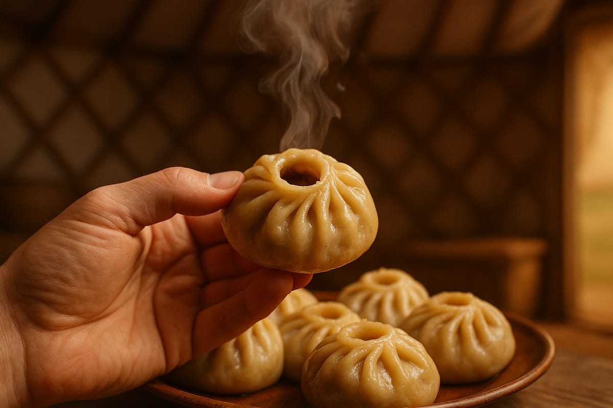 Буузы - древний «фастфуд» кочевников, который заставит вас забыть о вилке