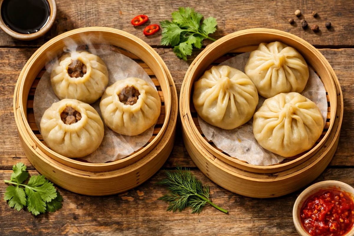 Буузы против мант