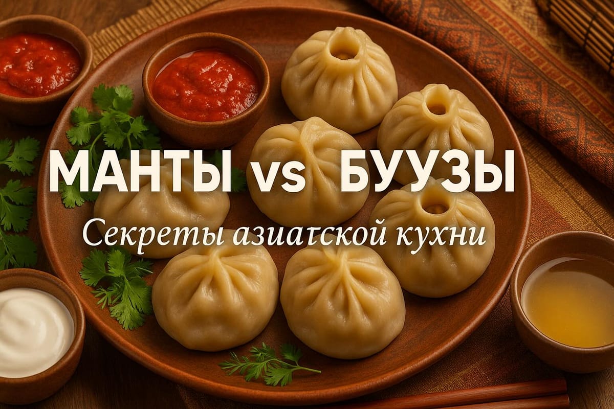 Чем отличаются манты от бууз? Секреты азиатской кухни