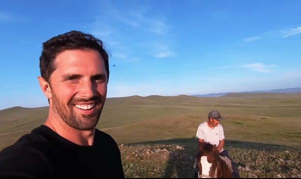 Гарет Леонард в Бурятии