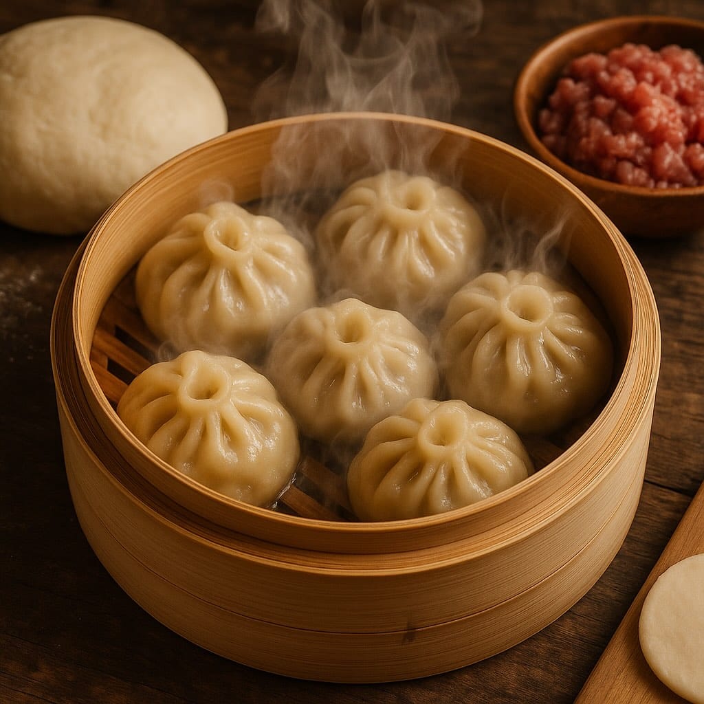 Как приготовить бурятские буузы