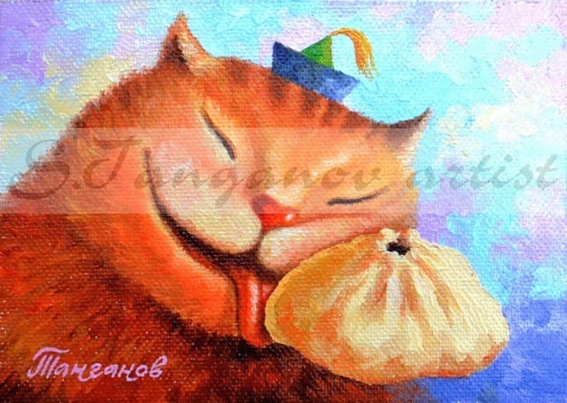 Кот и буузы - Танганов