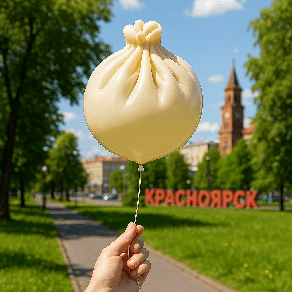 необычный бууза-шар