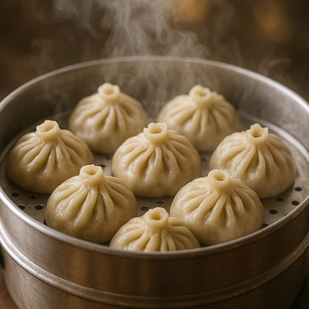 Пароварка с буузами