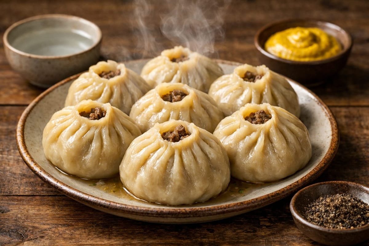 С какими соусами едят буузы традиционно?