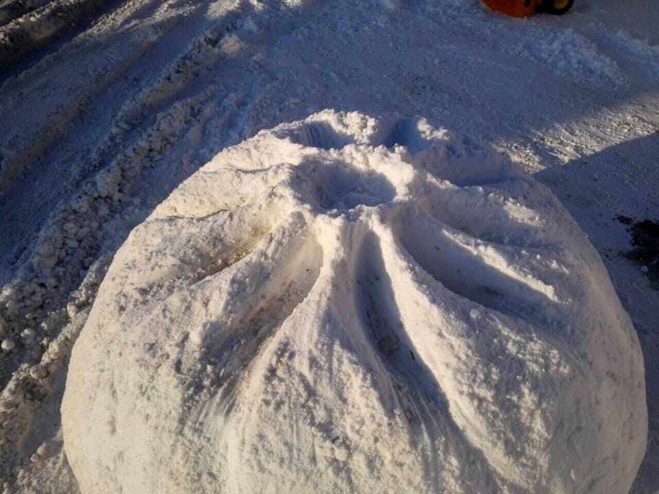 Снежная бууза