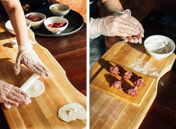 Раскатываем тесто