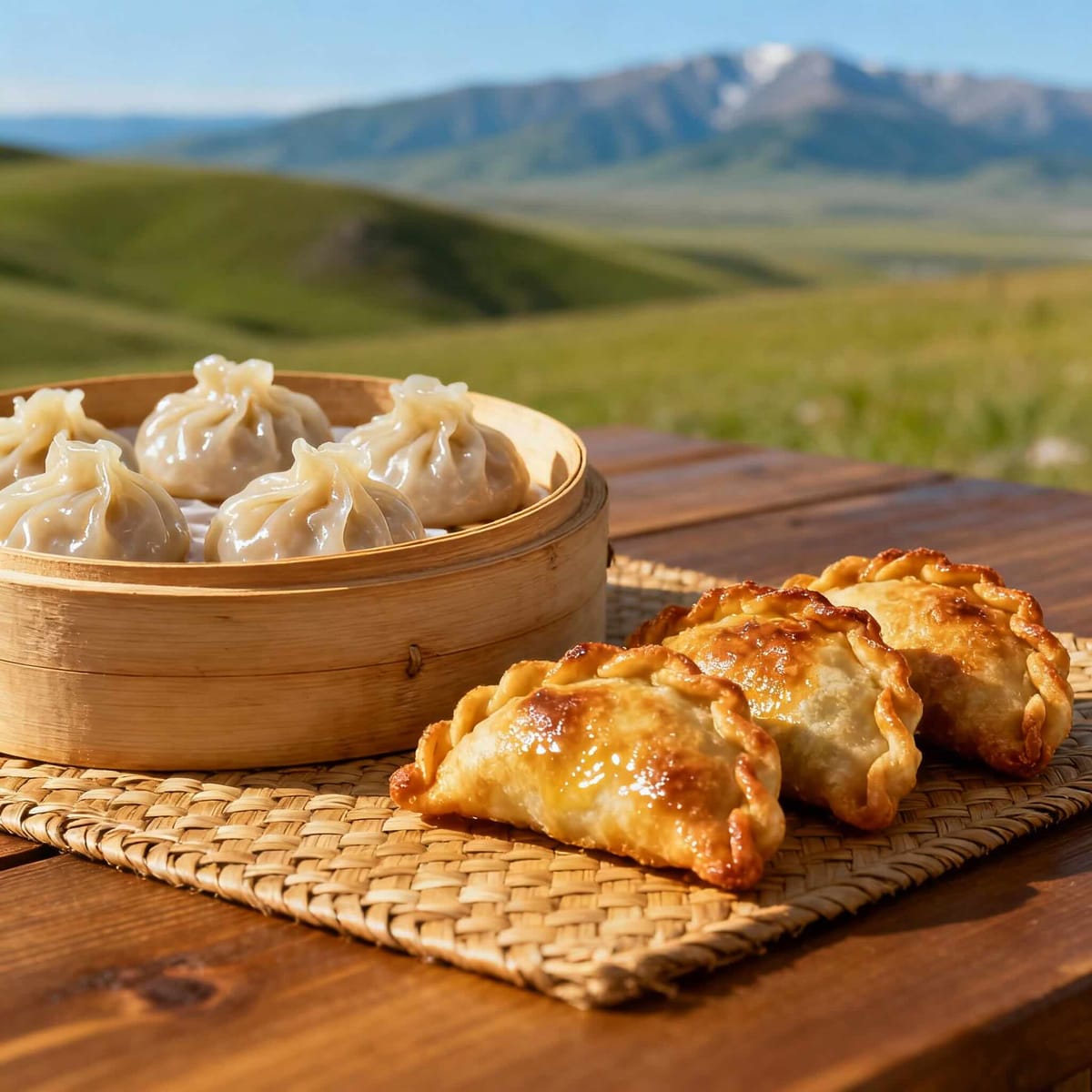 Вкусное Забайкалье — Буузы и хушур