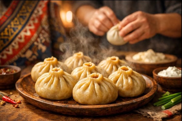 Буузы из потрошков: кулинарное путешествие в сердце Бурятии