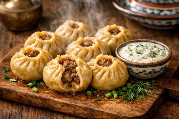 Бурятские буузы: классический рецепт с видео