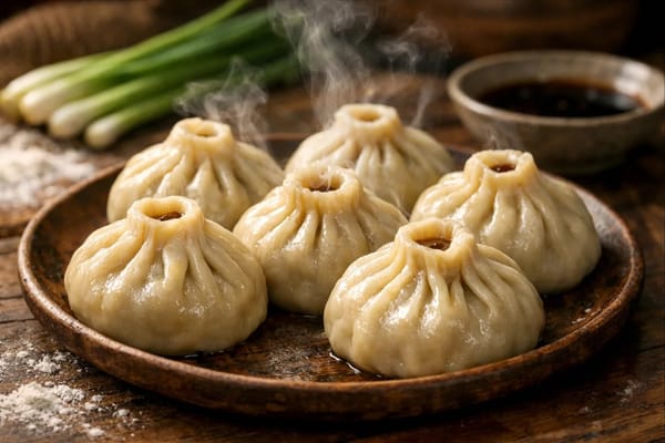 Бурятские буузы - пошаговый рецепт сочных поз и секрет 33 защипов