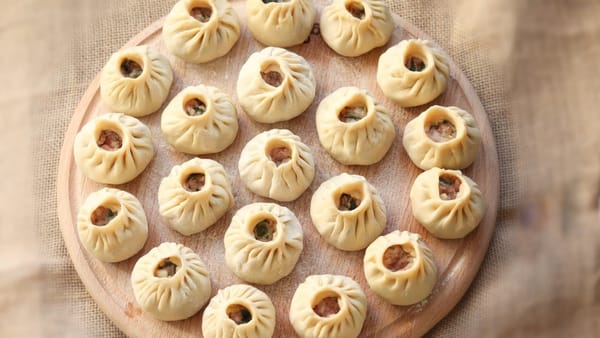 Бурятские буузы - видеорецепт