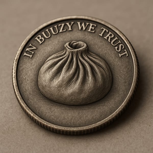 Бууза на монете