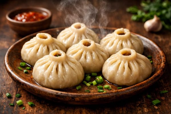 Буузы по-бурятски - рецепт сочных «юрточек» и секреты идеального теста