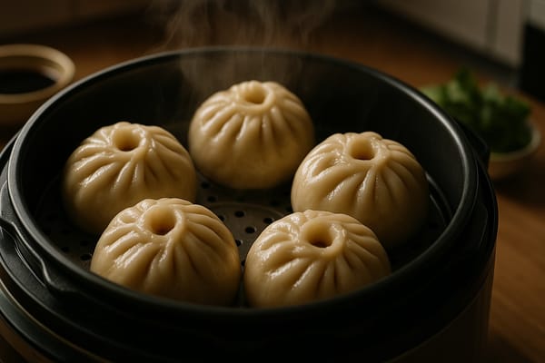 Буузы в мультиварке