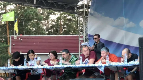 Чемпионат по поеданию бууз Улан-Удэ 2022