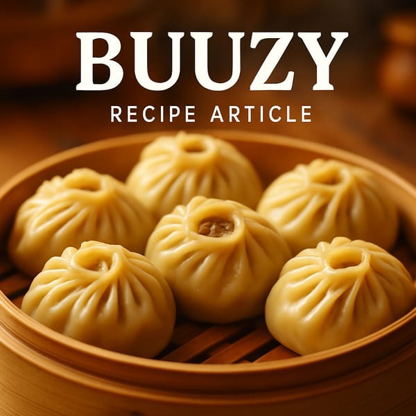 Сочные буузы: простой рецепт для идеального ужина