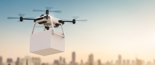 Доставка еды дроном