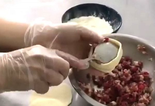 Готовка двухэтажных бууз