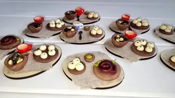 Магниты с миниатюрой Бурятская кухня