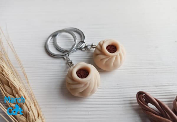 Серьги в виде бууз