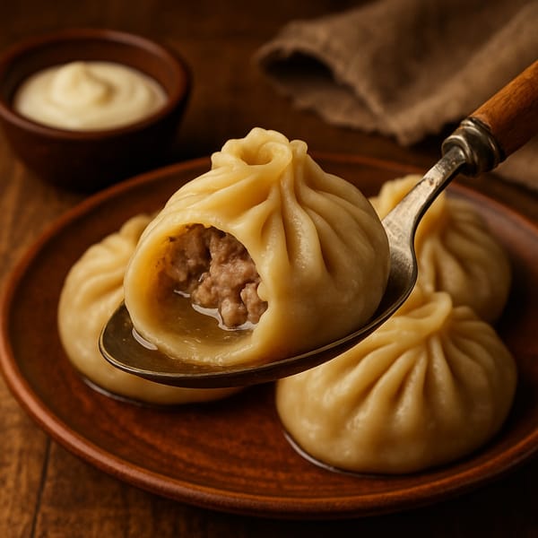 Учимся правильно есть настоящие буузы