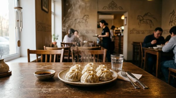 Где в Петербурге кормят настоящими бурятскими буузами: экскурсия по столовой при дацане